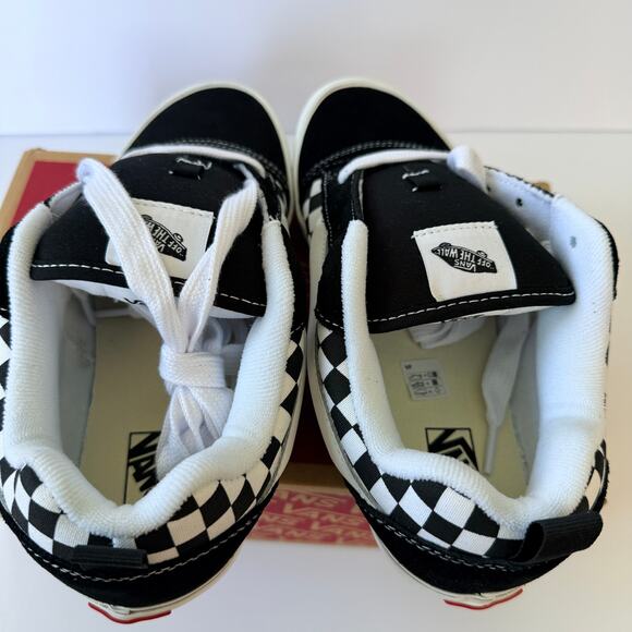 Vans Knu Skool Checkerboard Black White Men\'s 7 / Women\'s 8.5 / UK 6 NWT main image 5